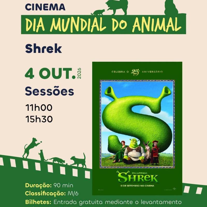 Cinema | dia mundial do animal I “Shrek”