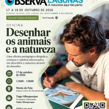 Oficina | Desenhar os animais e a natureza
