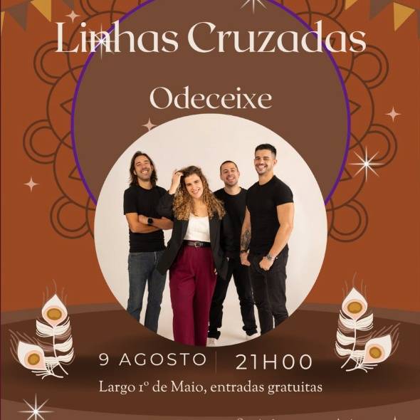 Concerto em odeceixe – linhas cruzadas ao vivo