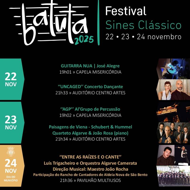 Batuta | Festival Sines Clássico