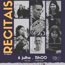 Recitais finais de 8° grau