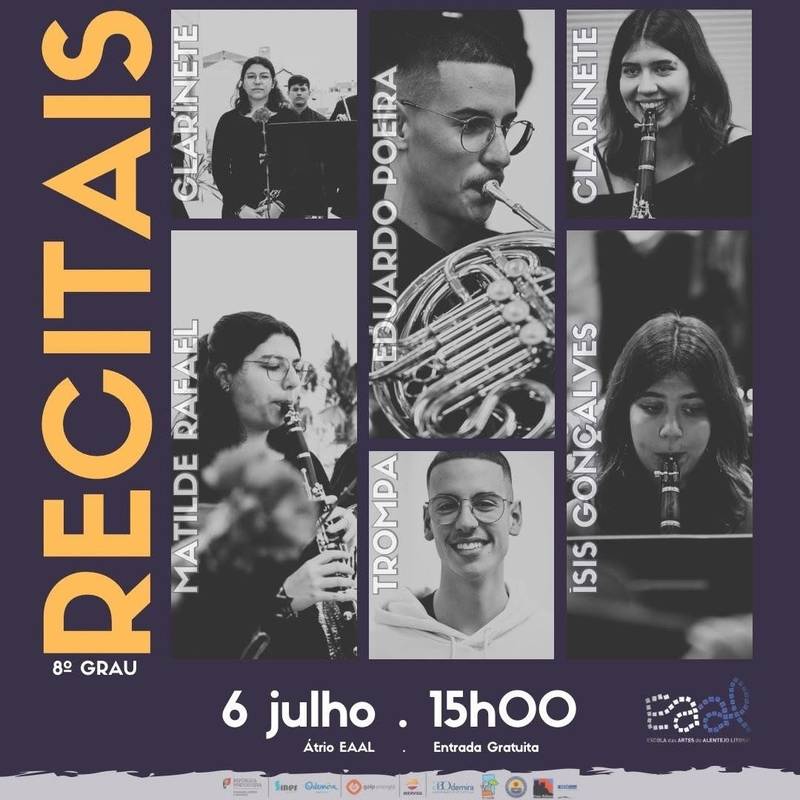 Recitais finais de 8° grau