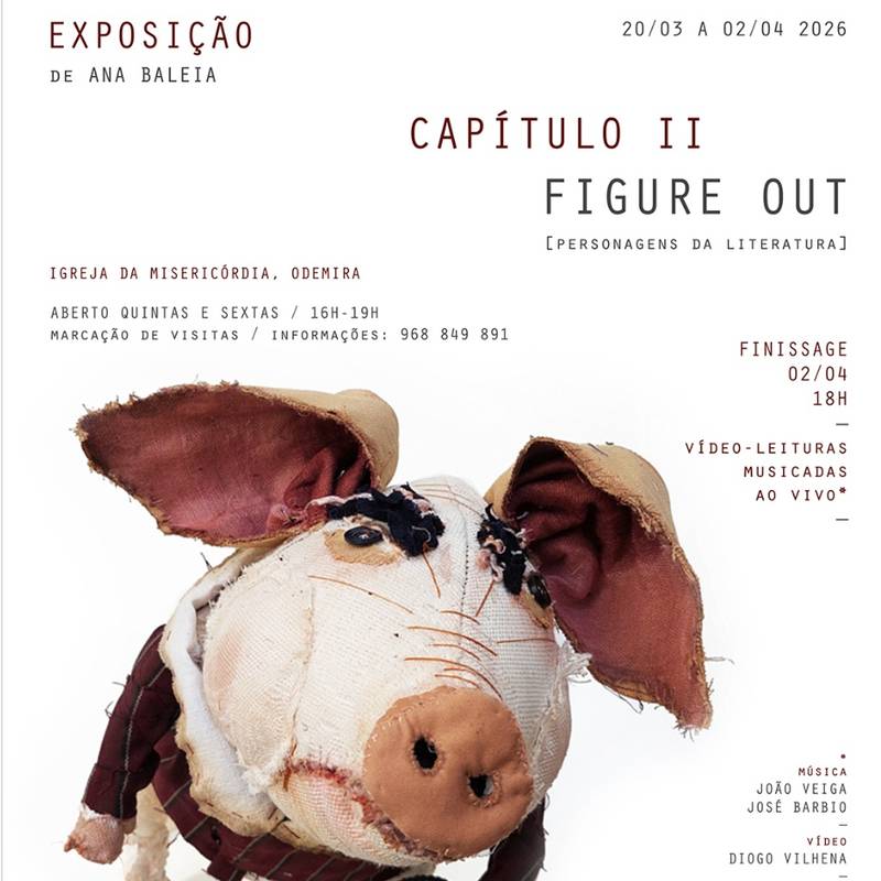 Exposição “Capítulo ii - Figure Out [Personagens da Literatura]”