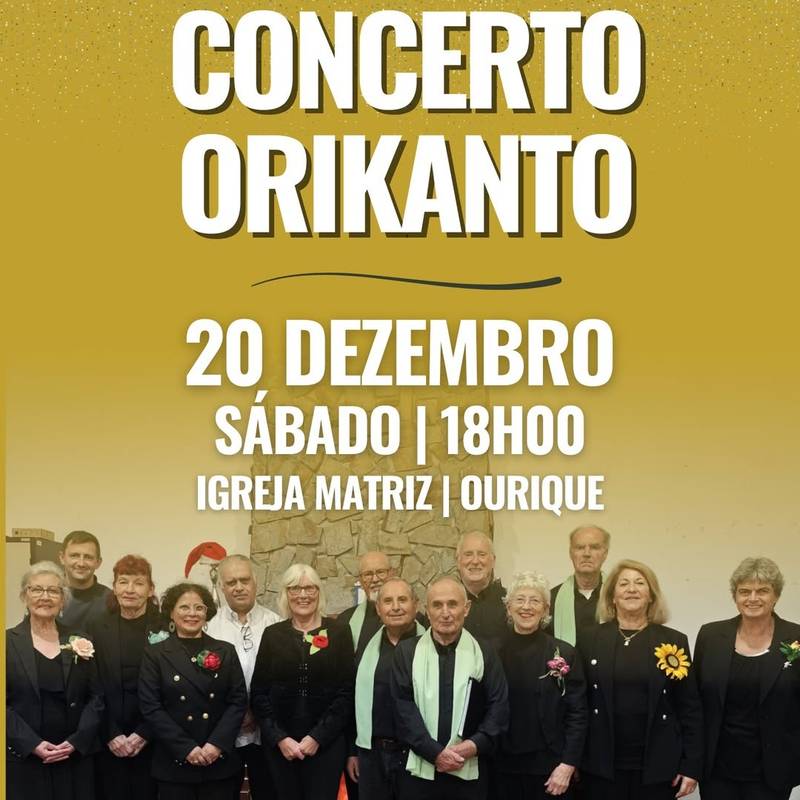 Concerto orikanto na Igreja Matriz de Ourique
