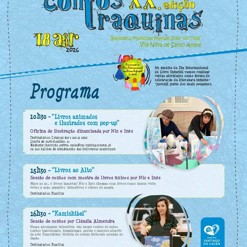 XX.ª edição dos Contos Traquinas