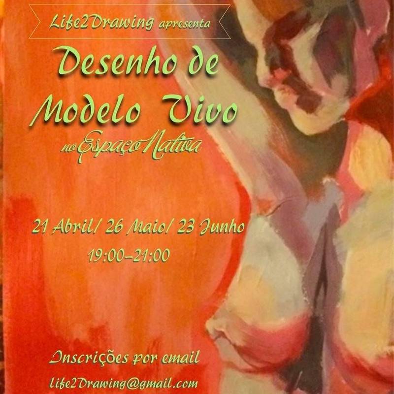 Sessão de Desenho de Modelo Vivo | Life Drawing