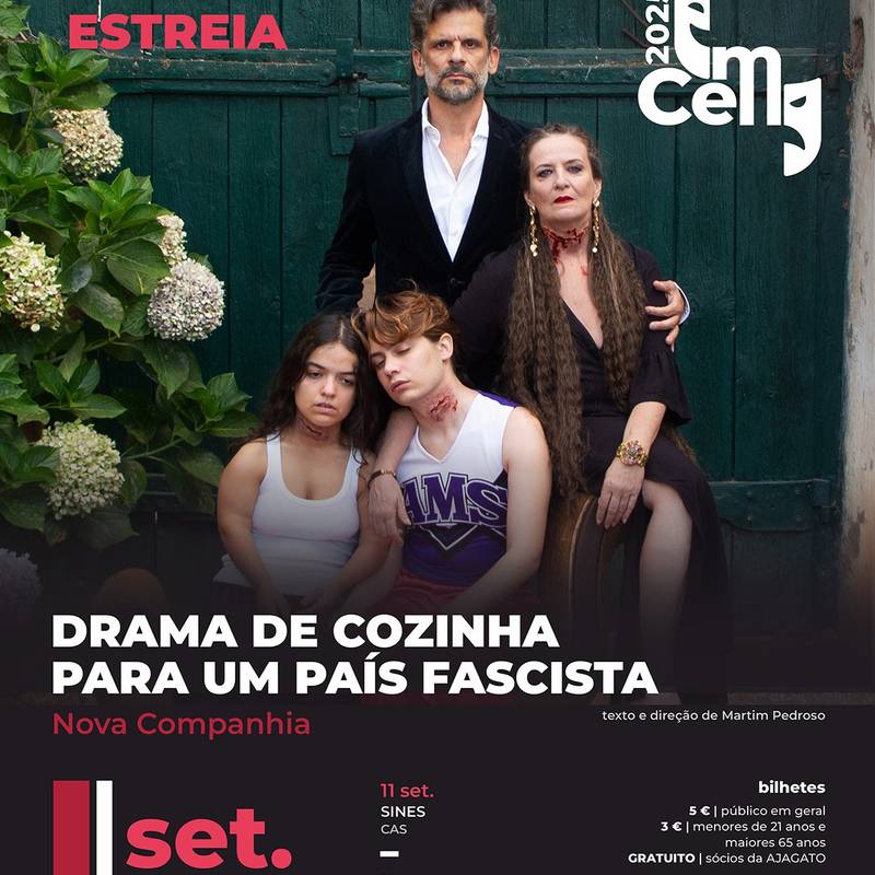 “um drama de cozinha para um país fascista”
nova companhia