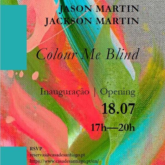 Exposição “Colour Me Blind” inaugura na galeria Casa de Santiago Arte