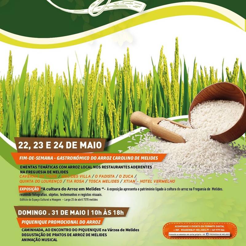 10.ª Mostra Gastronómica do Arroz Carolino de Melides