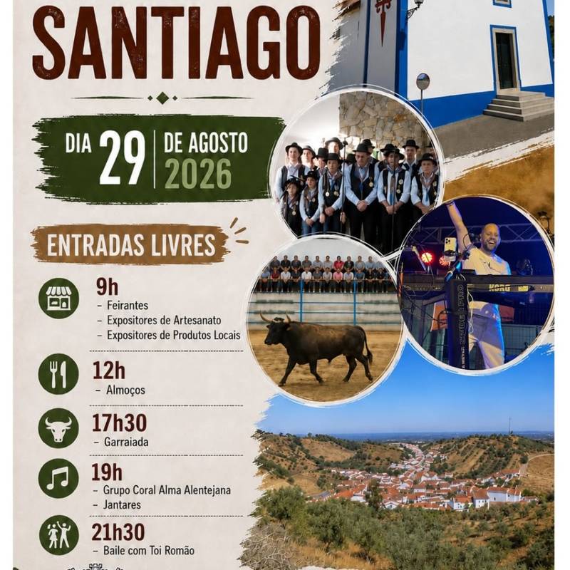 Feira Anual de Vale de Santiago 2026
