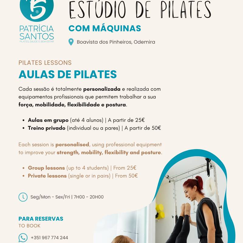 Estúdio de Pilates com Máquinas