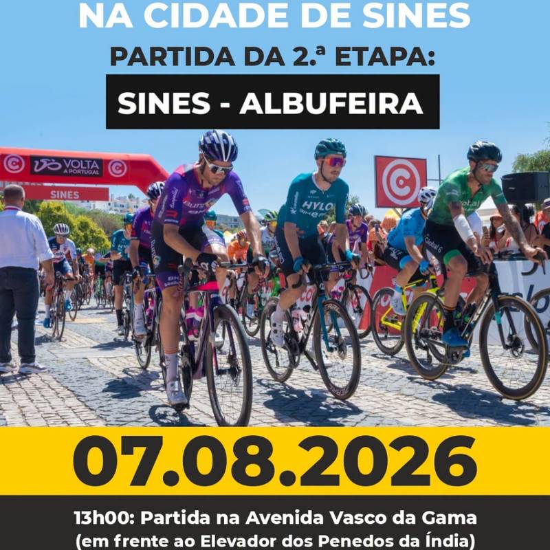 A 2.ª etapa da Volta a Portugal 2026