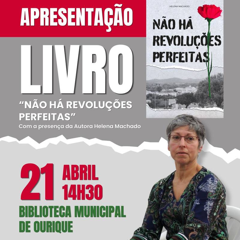 Apresentação do Livro “Não há Revoluções perfeitas”