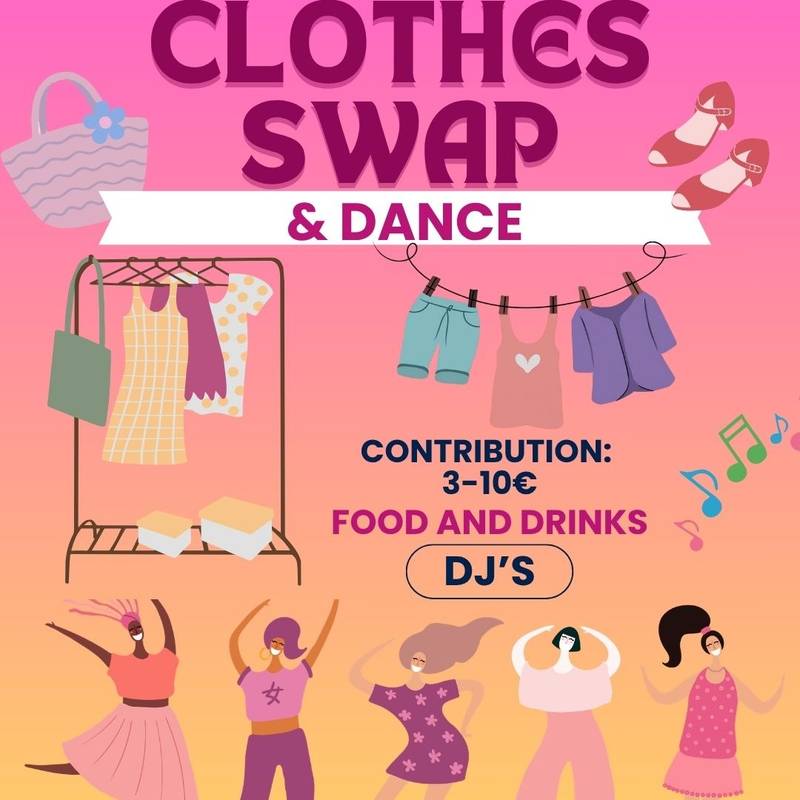 Troca de roupa e dança