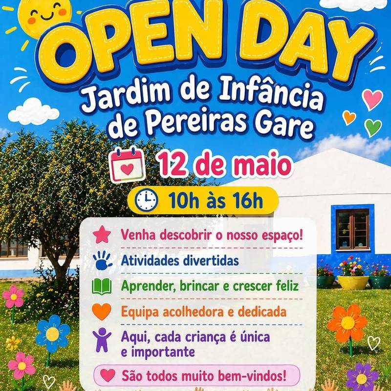 Dia aberto nos Jardins de Infância de Pereiras-Gare