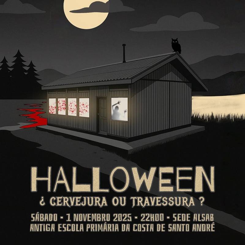 Halloween alsab na Costa de Santo André