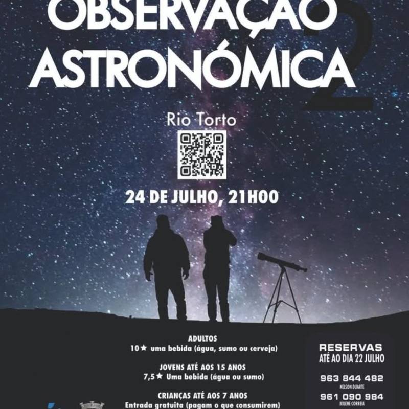 Observação Astronómica i Rio Torto