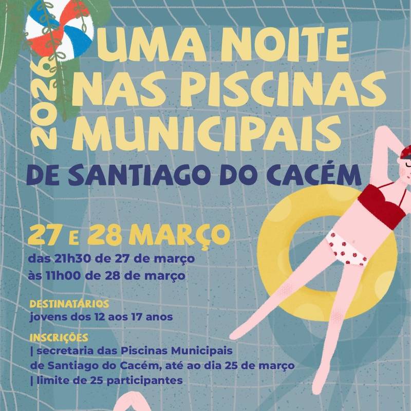 Uma Noite nas Piscinas Municipais