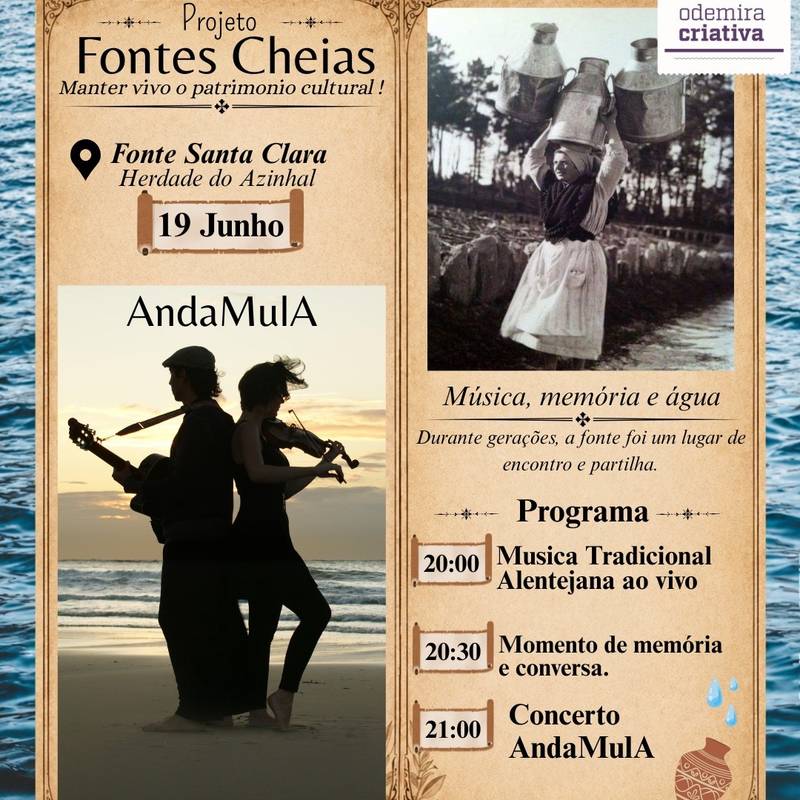 Fontes Cheias-Fonte em Santa Clara