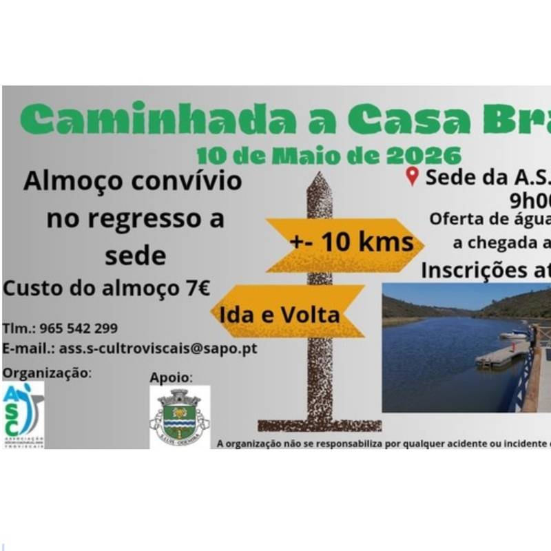 Caminhada à Casa Branca