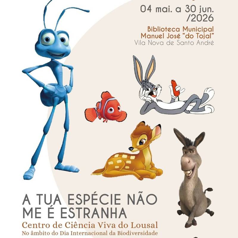 Exposição a tua espécie não me é estranha