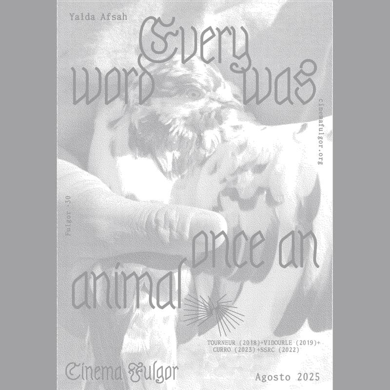EVERY WORD WAS ONCE AN ANIMAL
