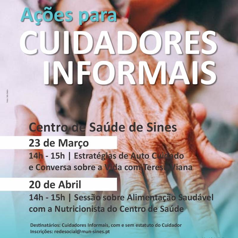 Duas ações dirigidas a Cuidadores