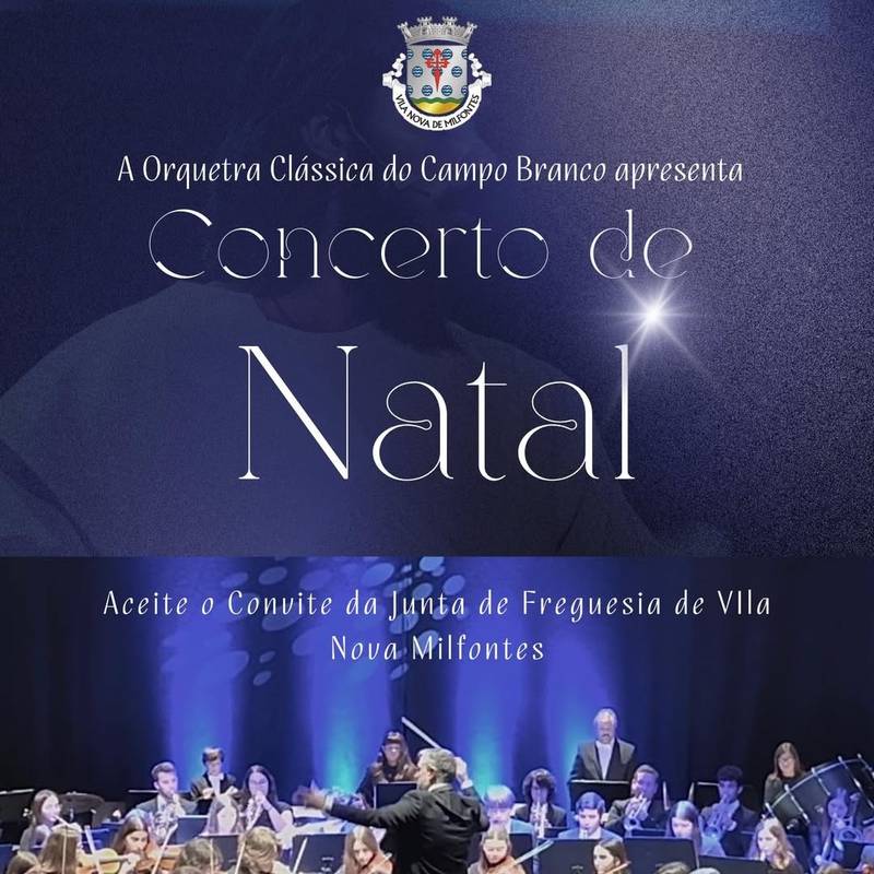 Concerto de Natal da Orquestra Clássica do Campo Branco