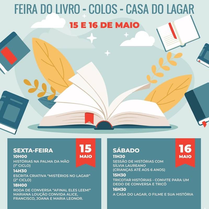 Feira do Livro em Colos.