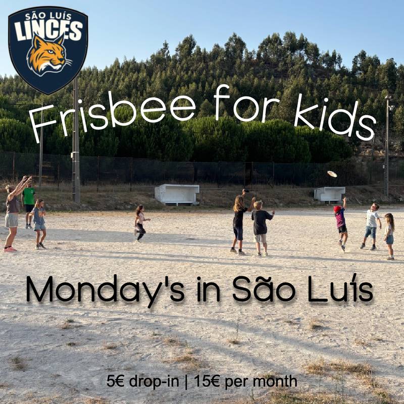 Frisbee para crianças