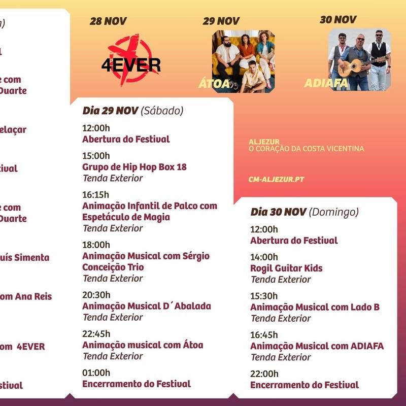 Festival da Batata-Doce de Aljezur 2025