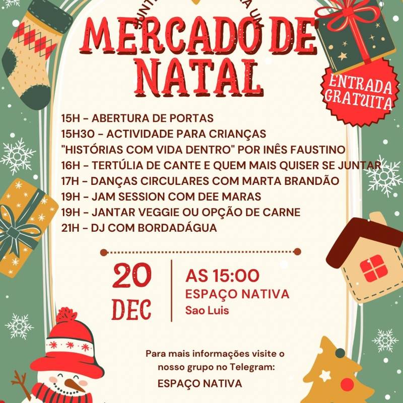 Mercado de Natal do Espaço Nativa
