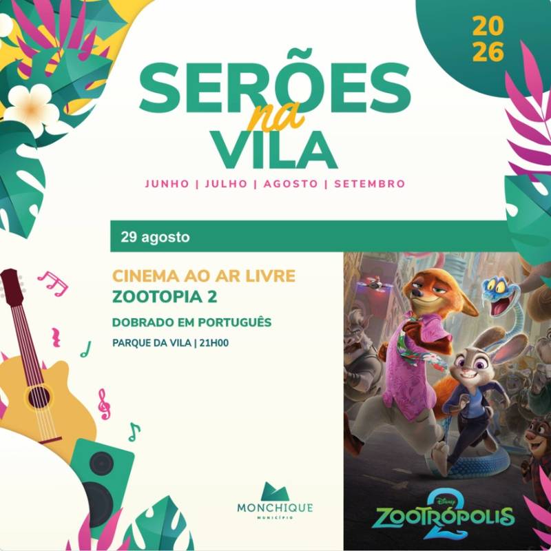 Cinema na Serra para os Mais Pequenos