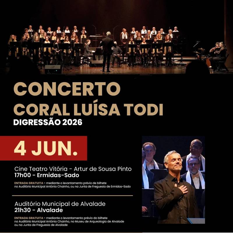 Concerto Coral Luísa Todi – digressão 2026