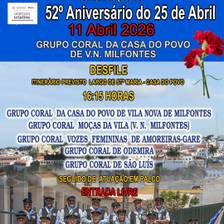 Um encontro de Grupos Corais em Vila Nova de Milfontes