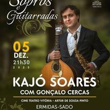 Kajó soares com Gonçalo cercas – “sopros e guitarradas”
