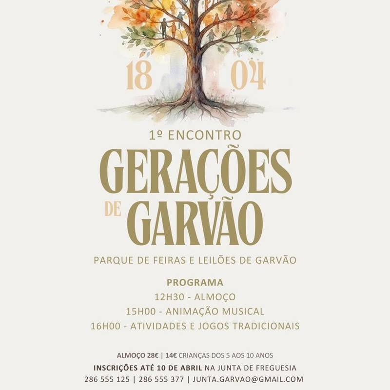 1° Encontro de Gerações de Garvão