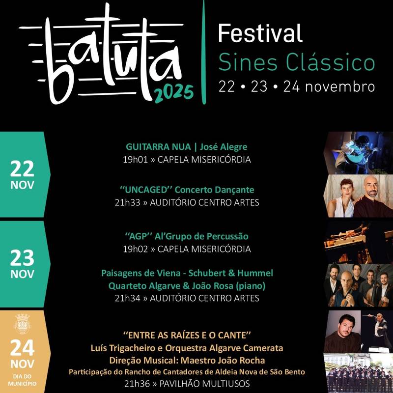 Batuta | Festival Sines Clássico