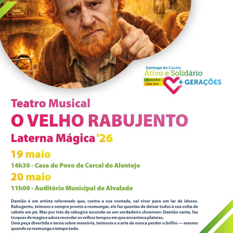 O velho rabugento – Teatro Lanterna Mágica