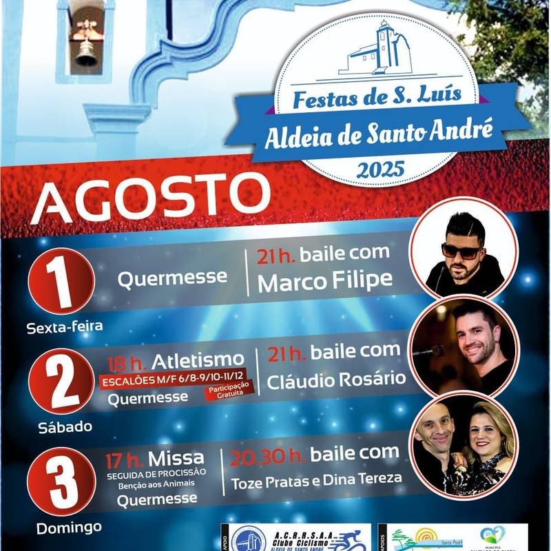 Festas de s. Luís - Aldeia de Santo André