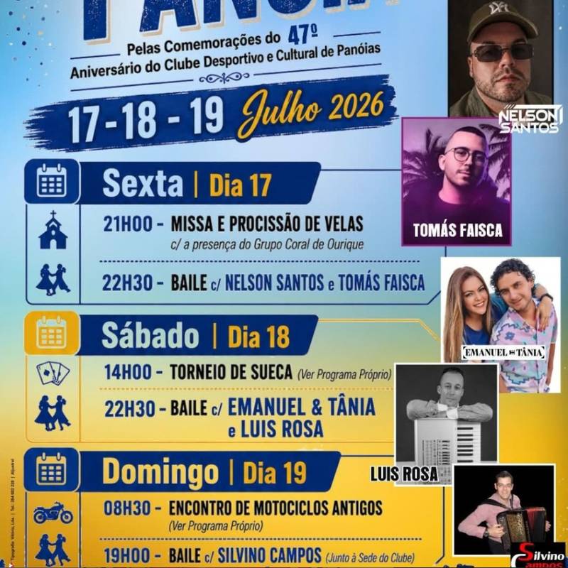Tradicionais Festas de Panoias I 2026