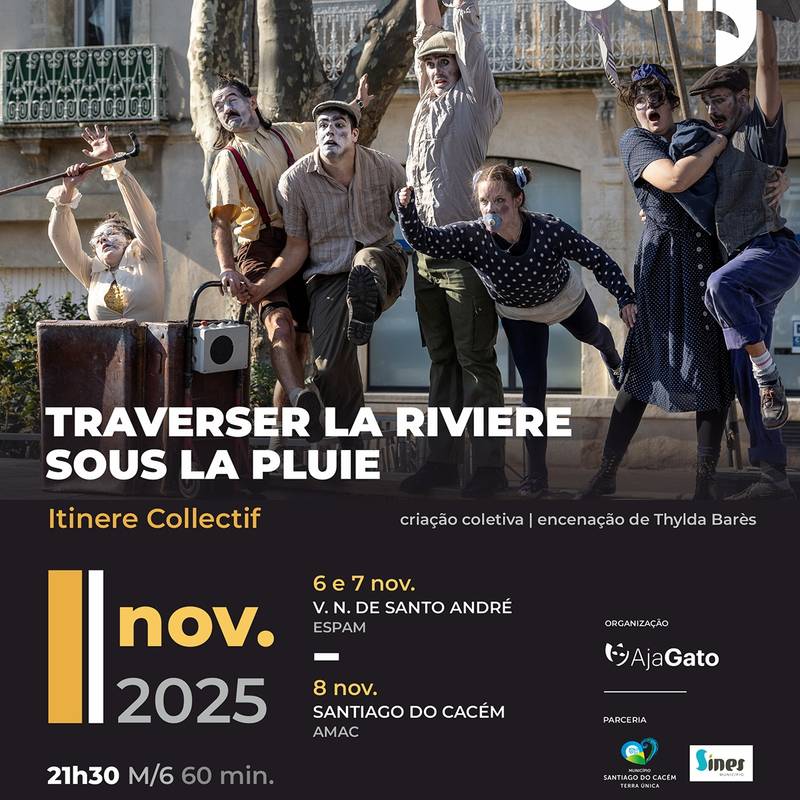 Emcena apresenta “Traverser La Riviere Sous La Pluie” por Itinere Collectif