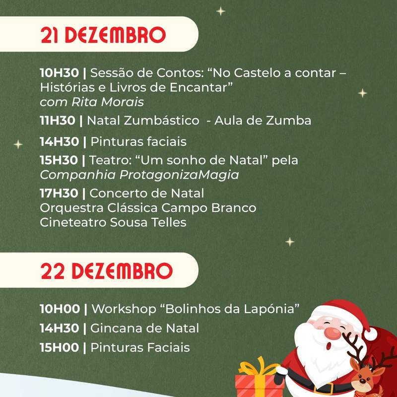 A magia do Natal regressa ao coração de Ourique