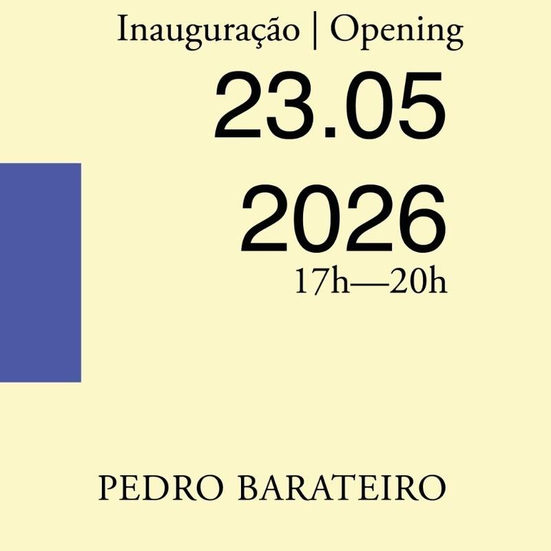 Uma exposição inédita de Pedro Barateiro