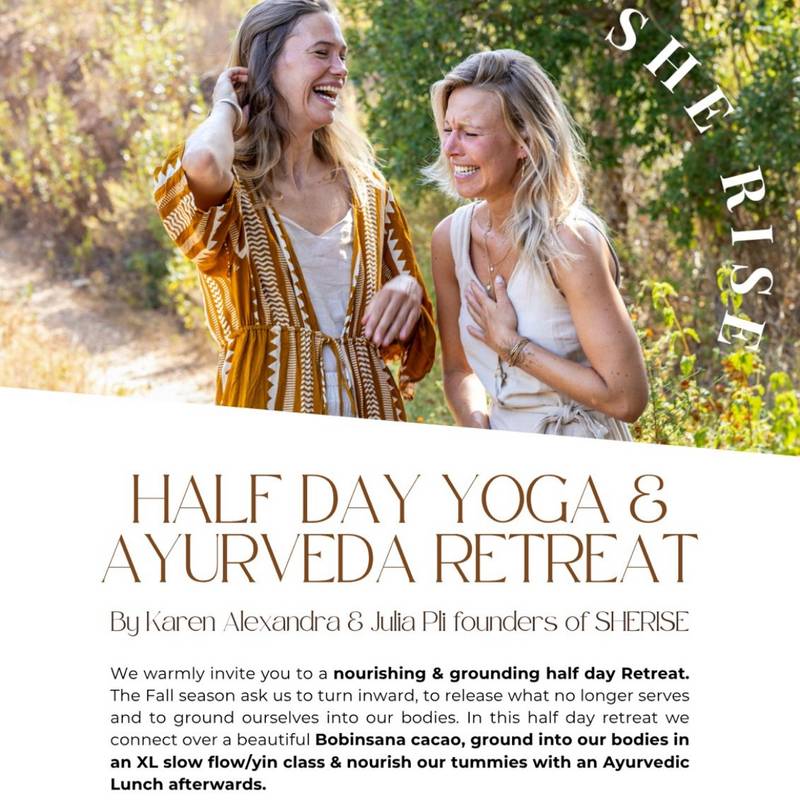 Retiro de Yoga e Ayurveda de meio dia