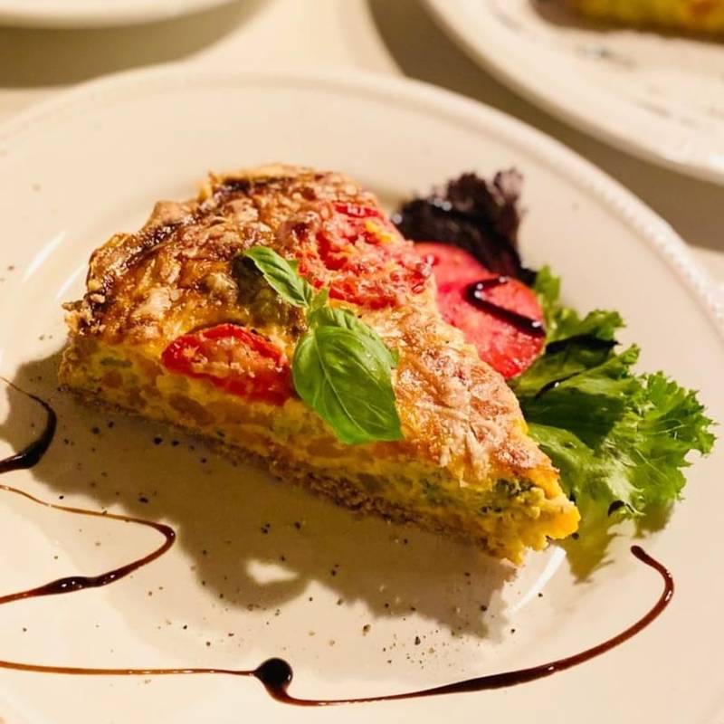 Hora do almoço vegetariano