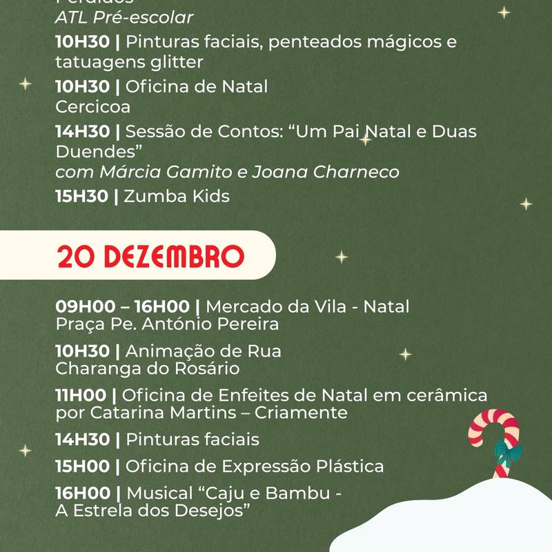 A magia do Natal regressa ao coração de Ourique