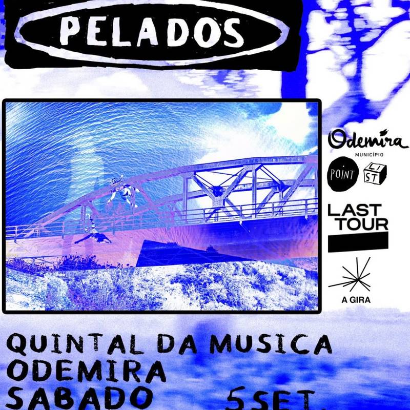 Espetáculo com a banda Pelados