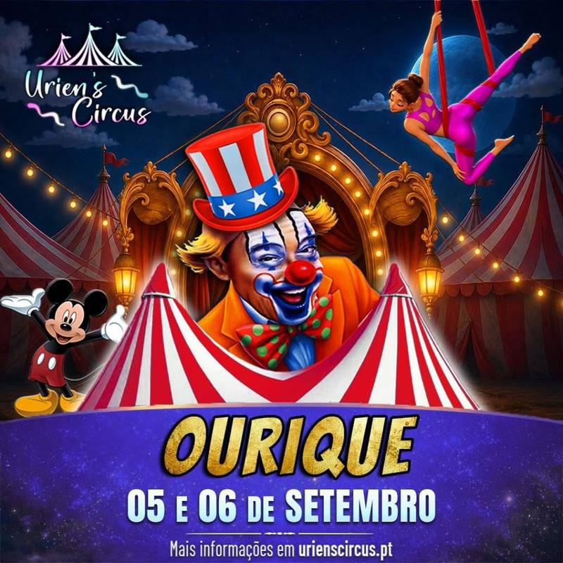 Ourique, o circo chegou à vila