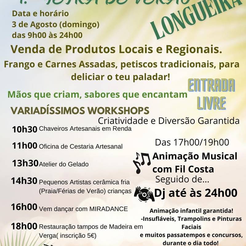 1a Feira de Verão - Longueira